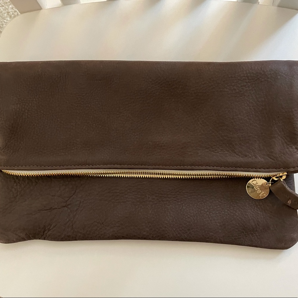 Clare Vivier. Foldover Clutch